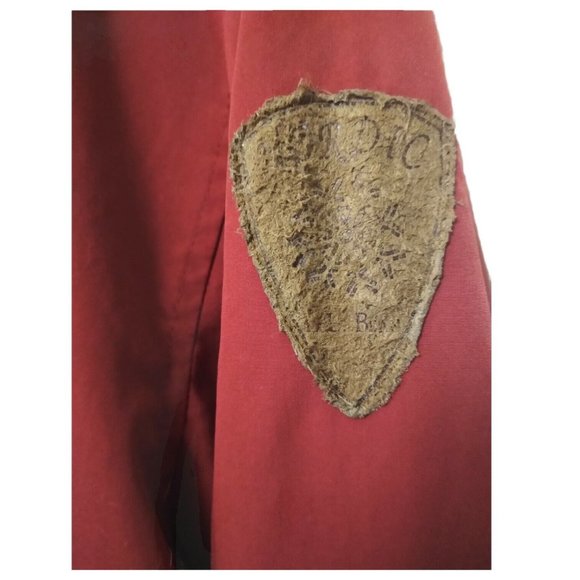 LL Bean Vintage 90's Nordic Womens Red Hooded Coat Full Zip Jacket Pockets Small - Picture 2 of 11